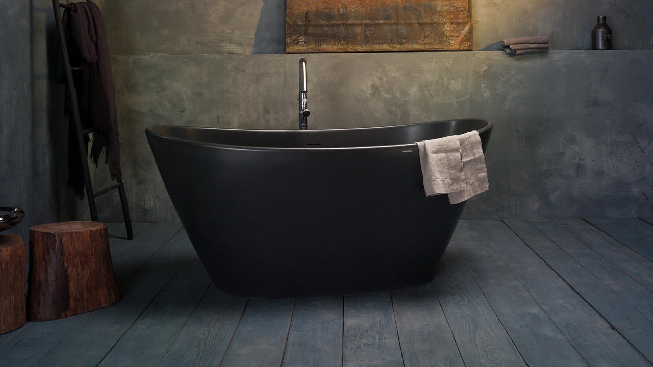 Purescape 748M Black Freestanding Stone Bathtub web (5 720)